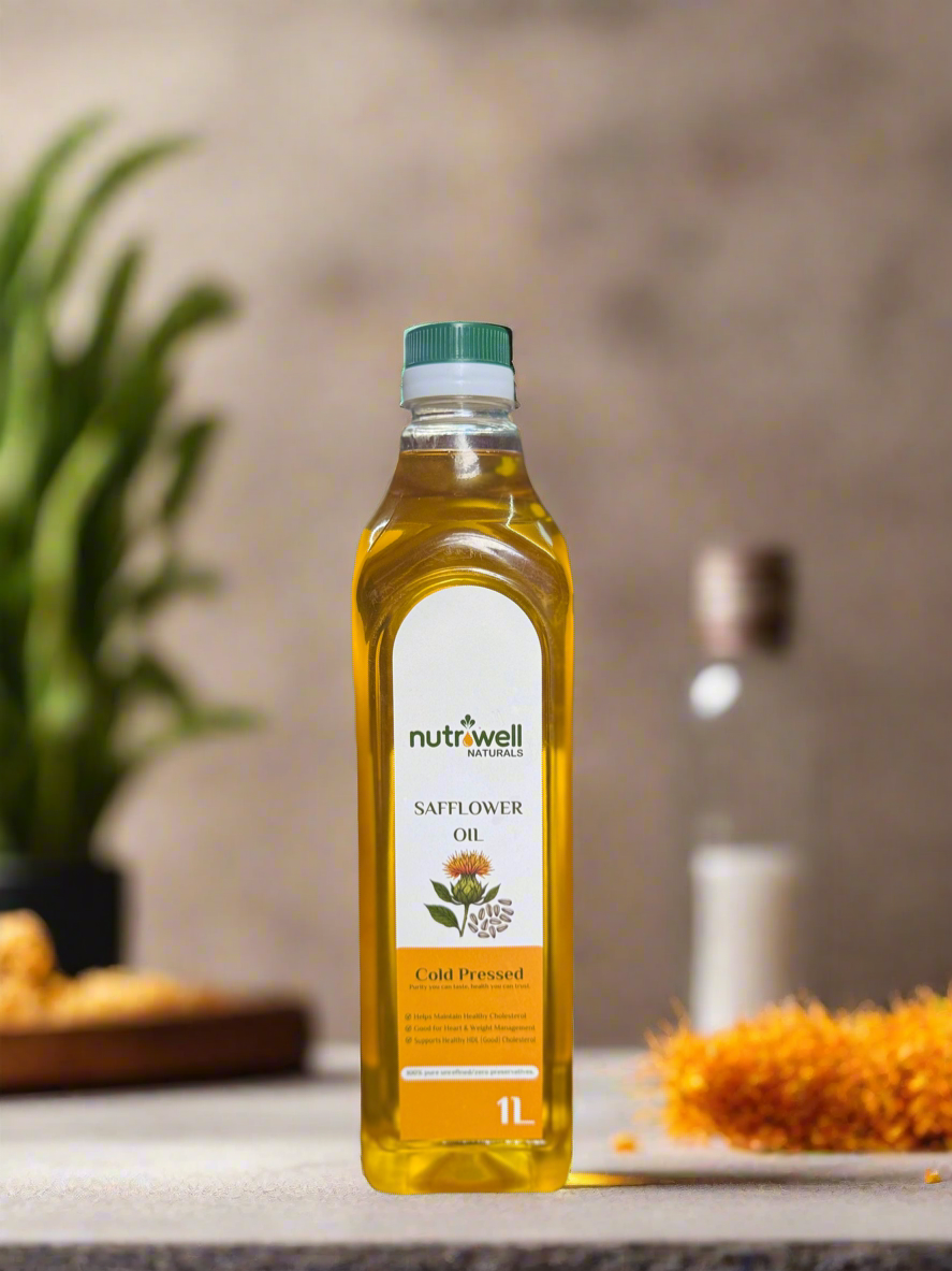 Cold press safflower oil