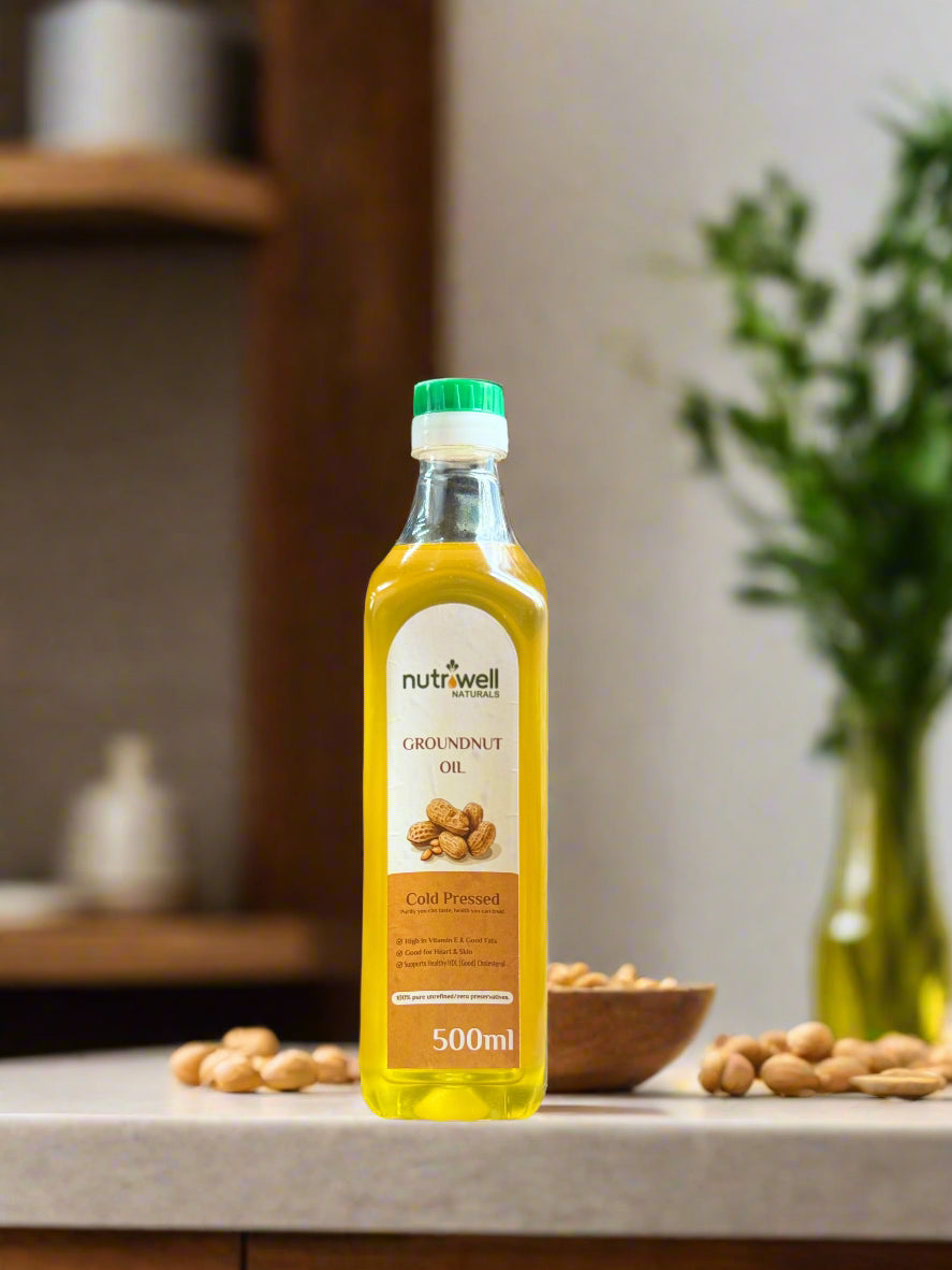 Cold-Pressed Groundnut Oil